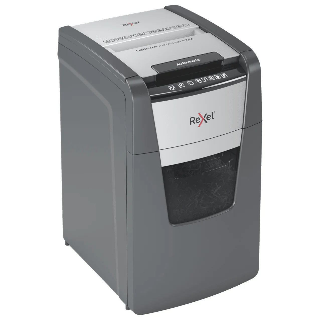 Rexel Optimum Autofeed+ 150M Automatic Micro Cut Paper Shredder - Image 2