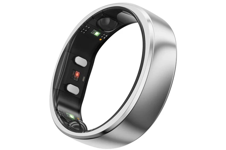 RingConn Gen 2 Air Smart Ring - Size 14 (Galaxy Silver)