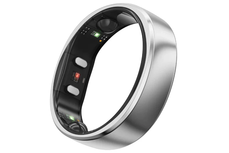RingConn Gen 2 Smart Ring - Size 8 (Future Silver)