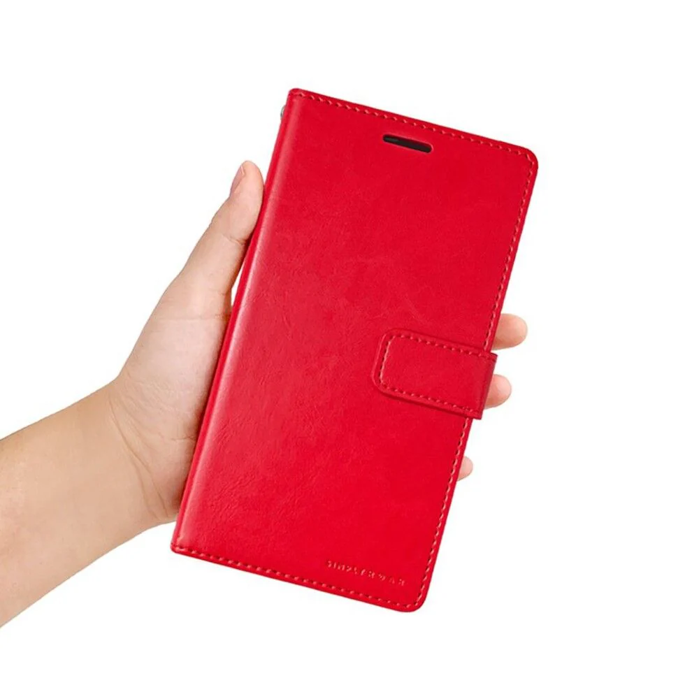 Roar Blue Moon [Choice Diary] Wallet Case iPhone 14 Pro Red - Image 2