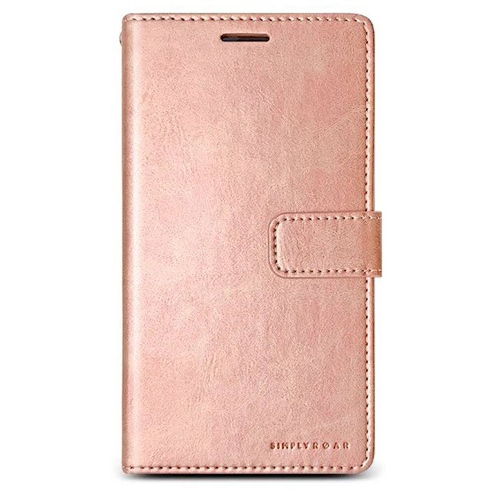 Roar Blue Moon Wallet Case - S22 Ultra Rose Gold
