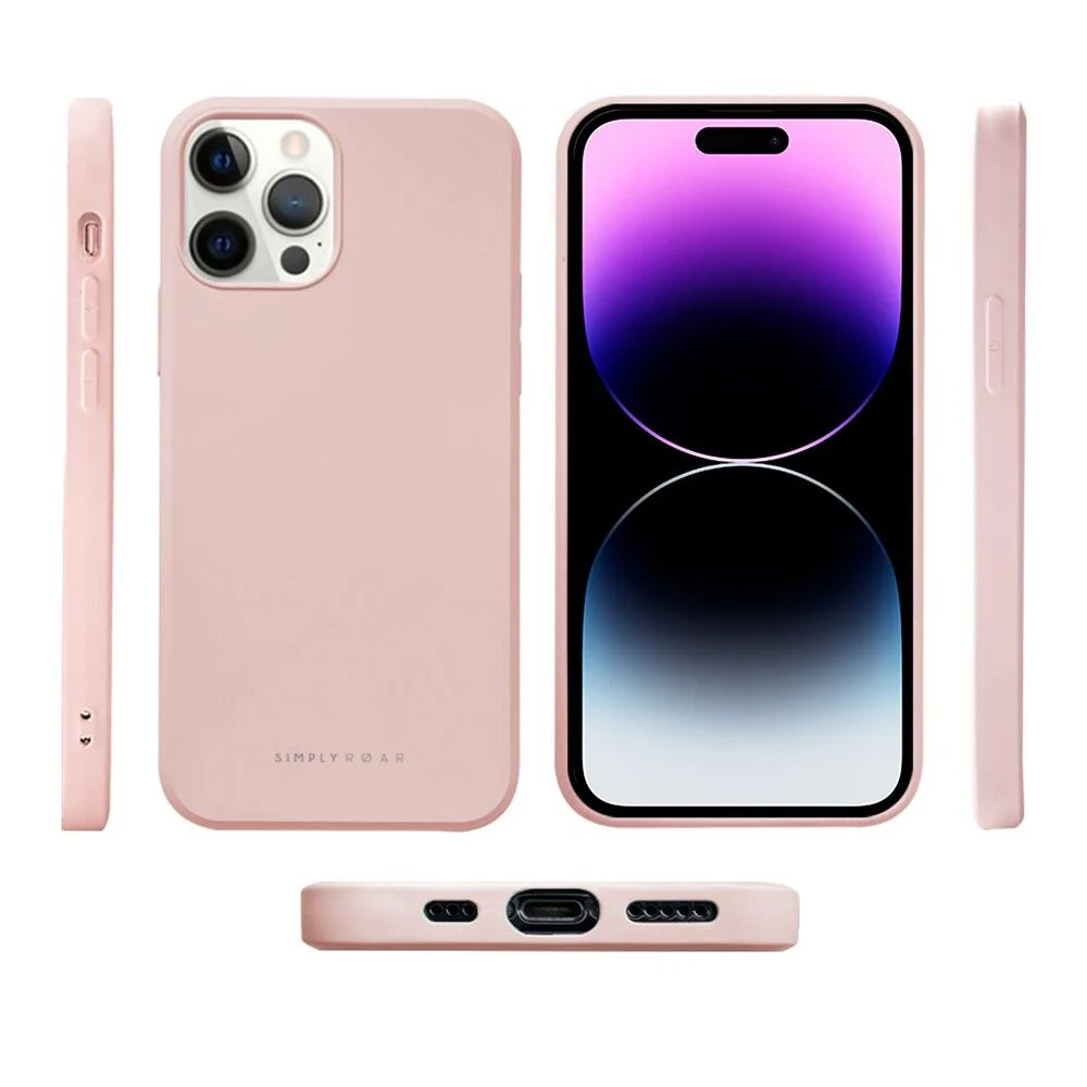 Roar Soft TPU [Space] Case iPhone 15 Pro Pink - Image 2