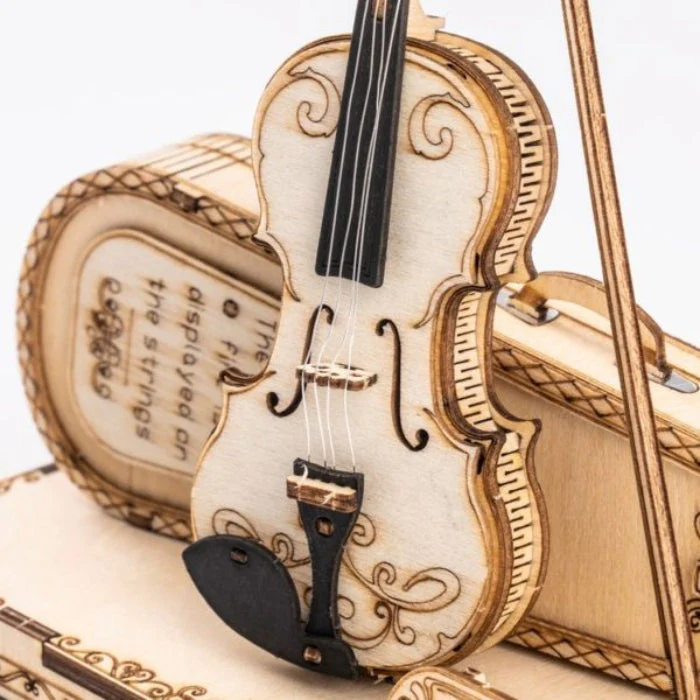 Robotime Classical 3D Violin - Image 4