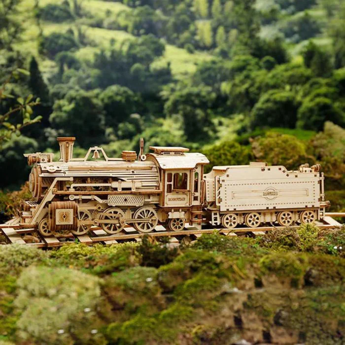 Robotime DIY 1/80 Prime Steam Express Train - Image 3