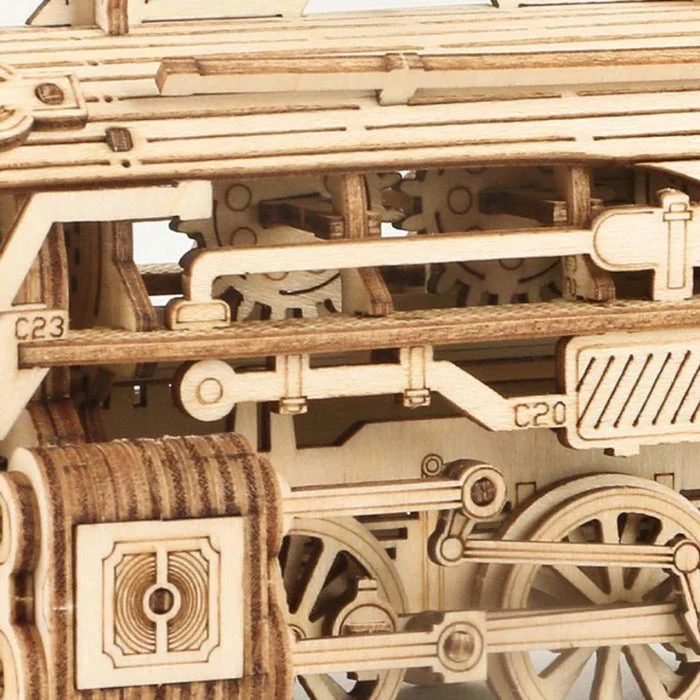 Robotime DIY 1/80 Prime Steam Express Train - Image 5
