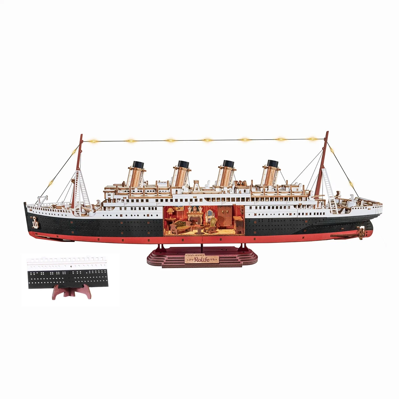 Robotime DIY 1912 Eternal Atlantic Voyager (Titanic) - Image 2