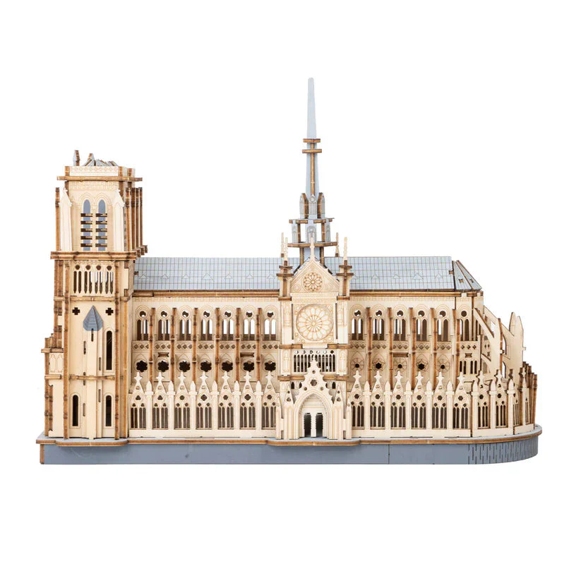 Robotime DIY Paris Cathedral (Notre Dame) - Image 2