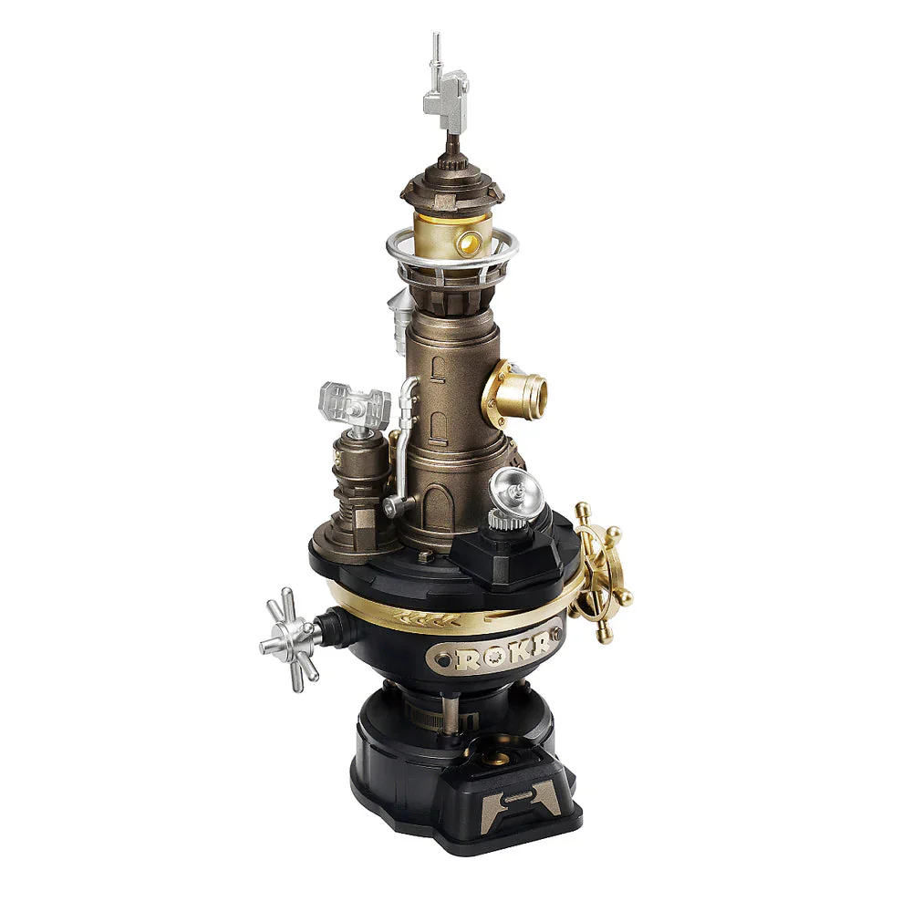 Robotime Industrial City Navi Lighthouse - Image 2