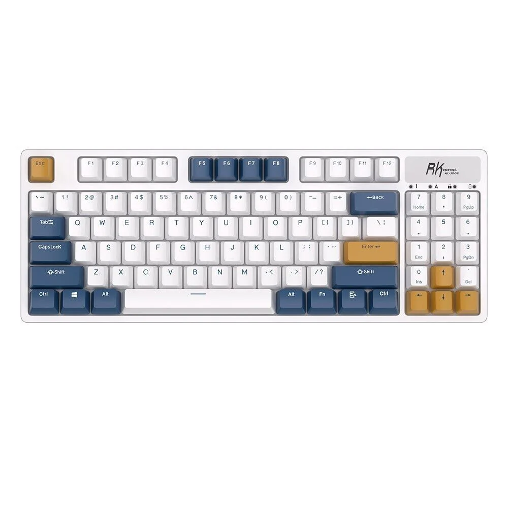 Royal Kludge RK89 Tri Mode RGB Hot Swappable Mechanic Keyboard (Red Switch)