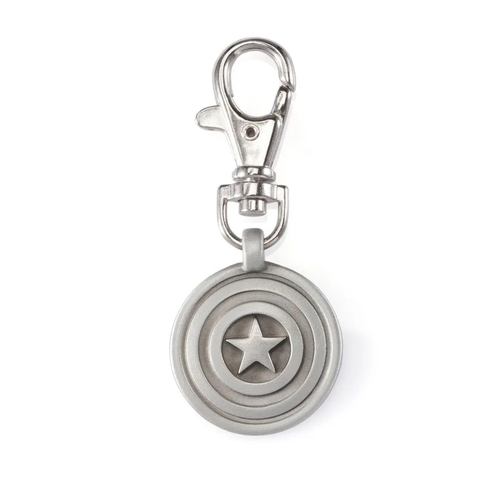 Royal Selangor Marvel - Captain America Emblem Keychain