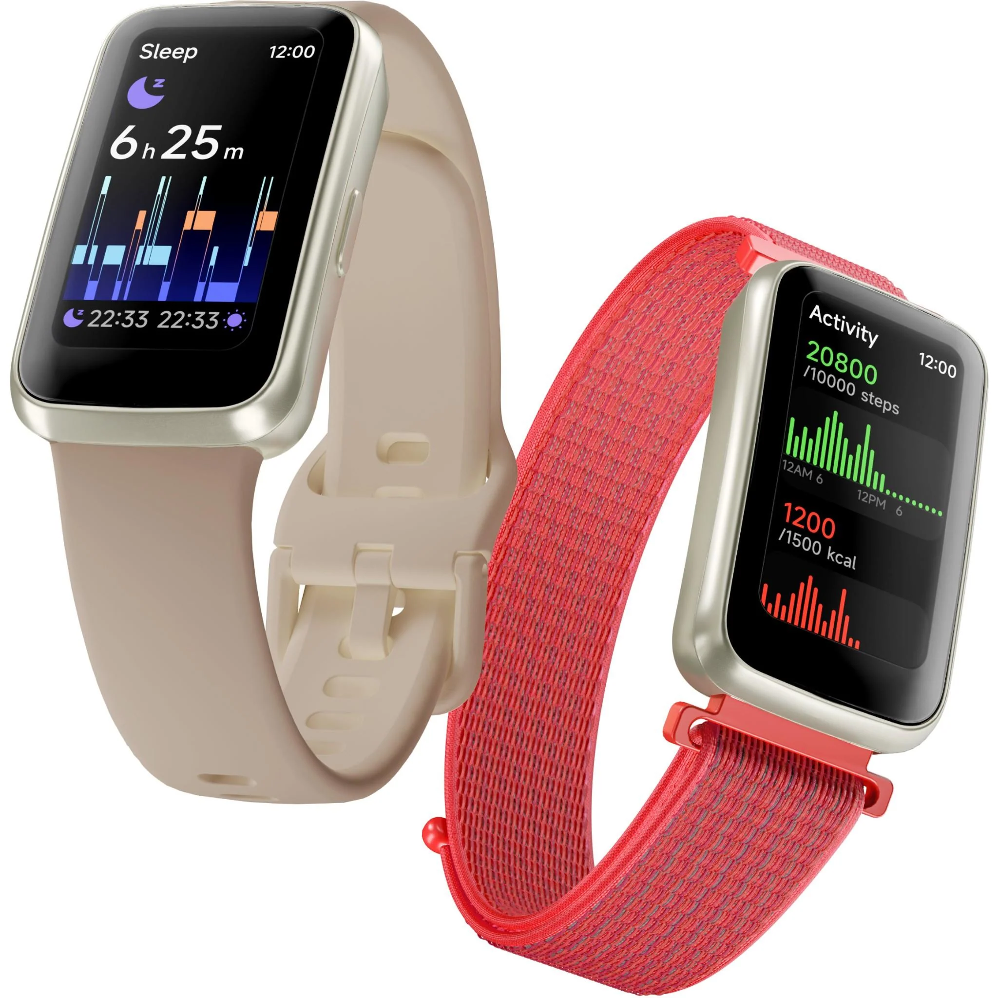 Ryze Elevate Gen2 Smart Watch (Cream & Red)