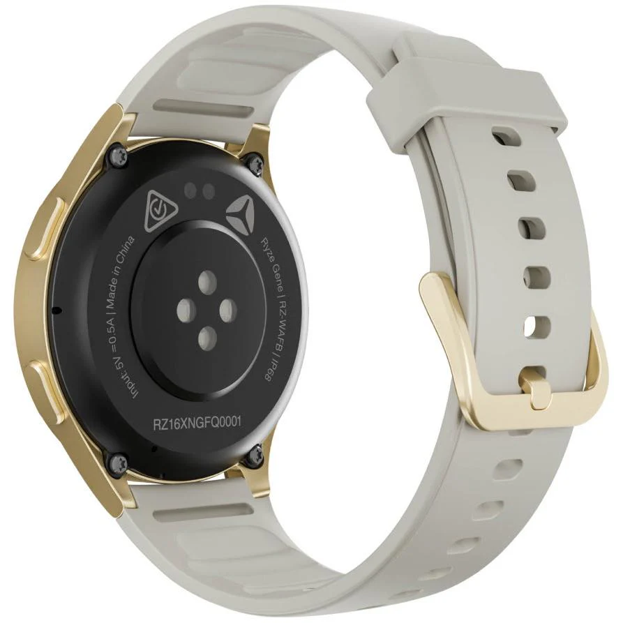 Ryze Gene Smart Watch (Slate Grey with Pink Band) - Image 3