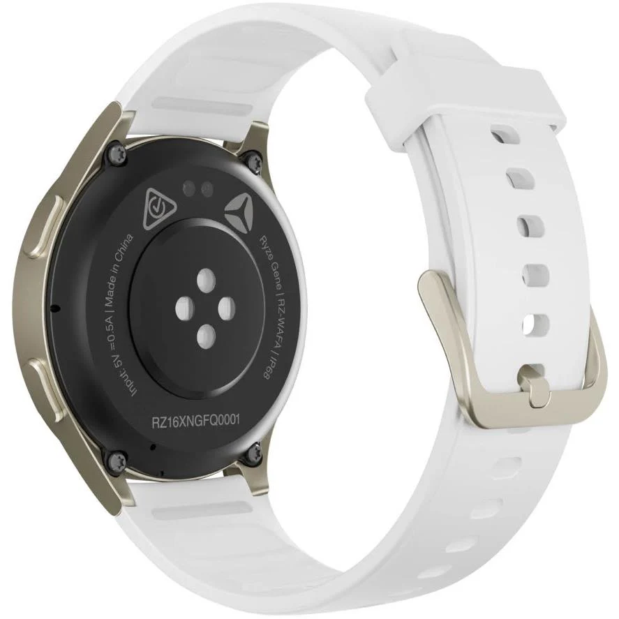 Ryze Gene Smart Watch (White with Mint Band) - Image 2