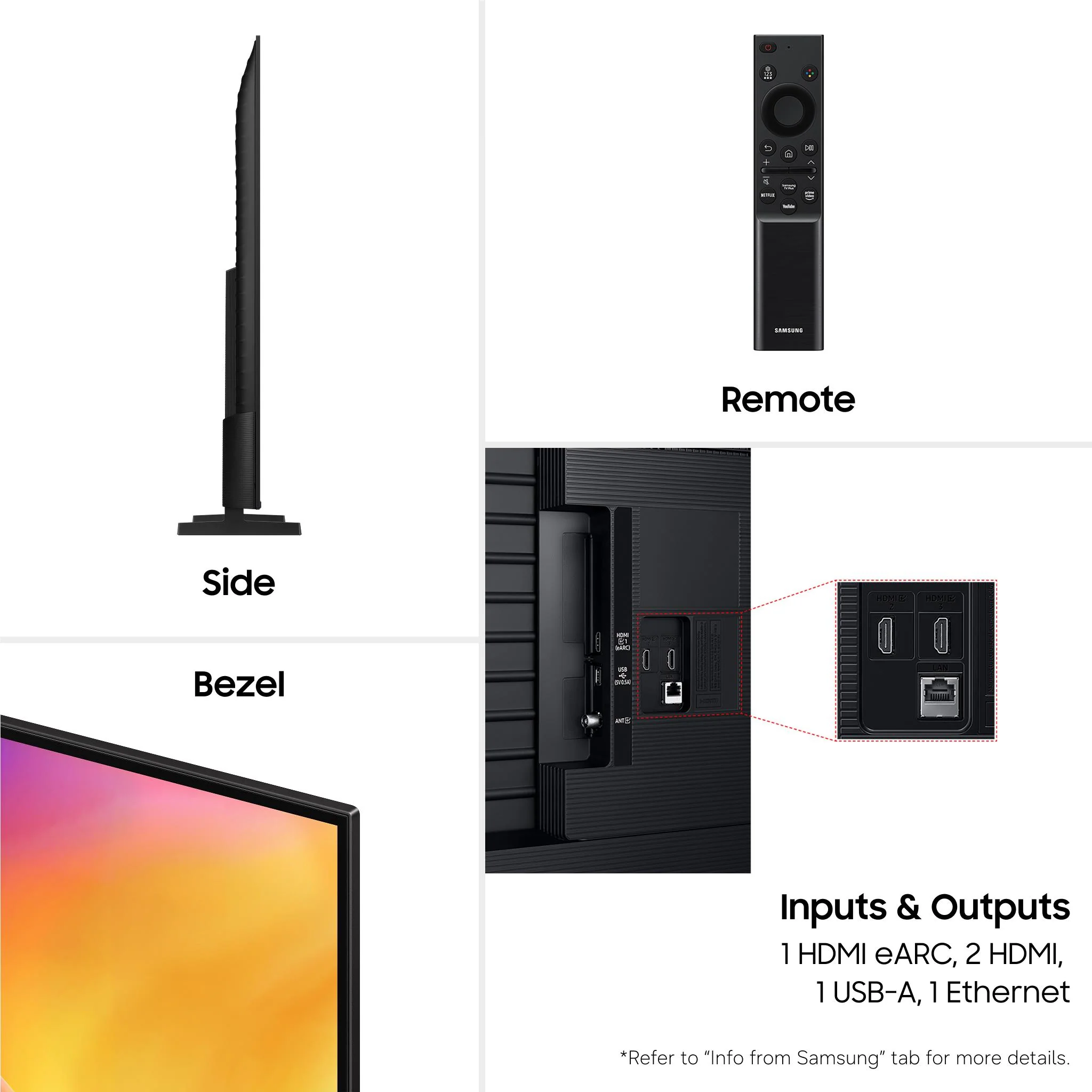 Samsung 55" M70H Mini LED 4K Smart AI TV [2026] - Image 3