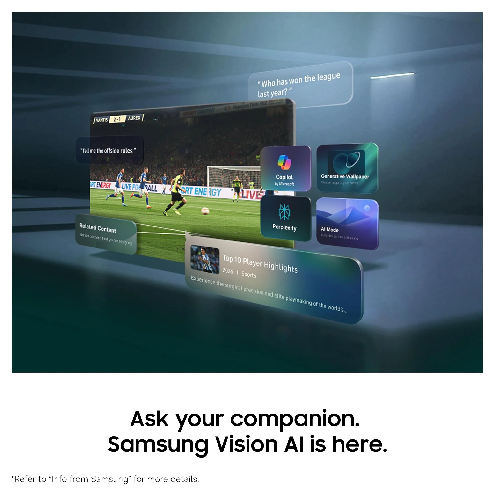 Samsung 65" S90H OLED 4K Smart AI TV [2026] - Image 4