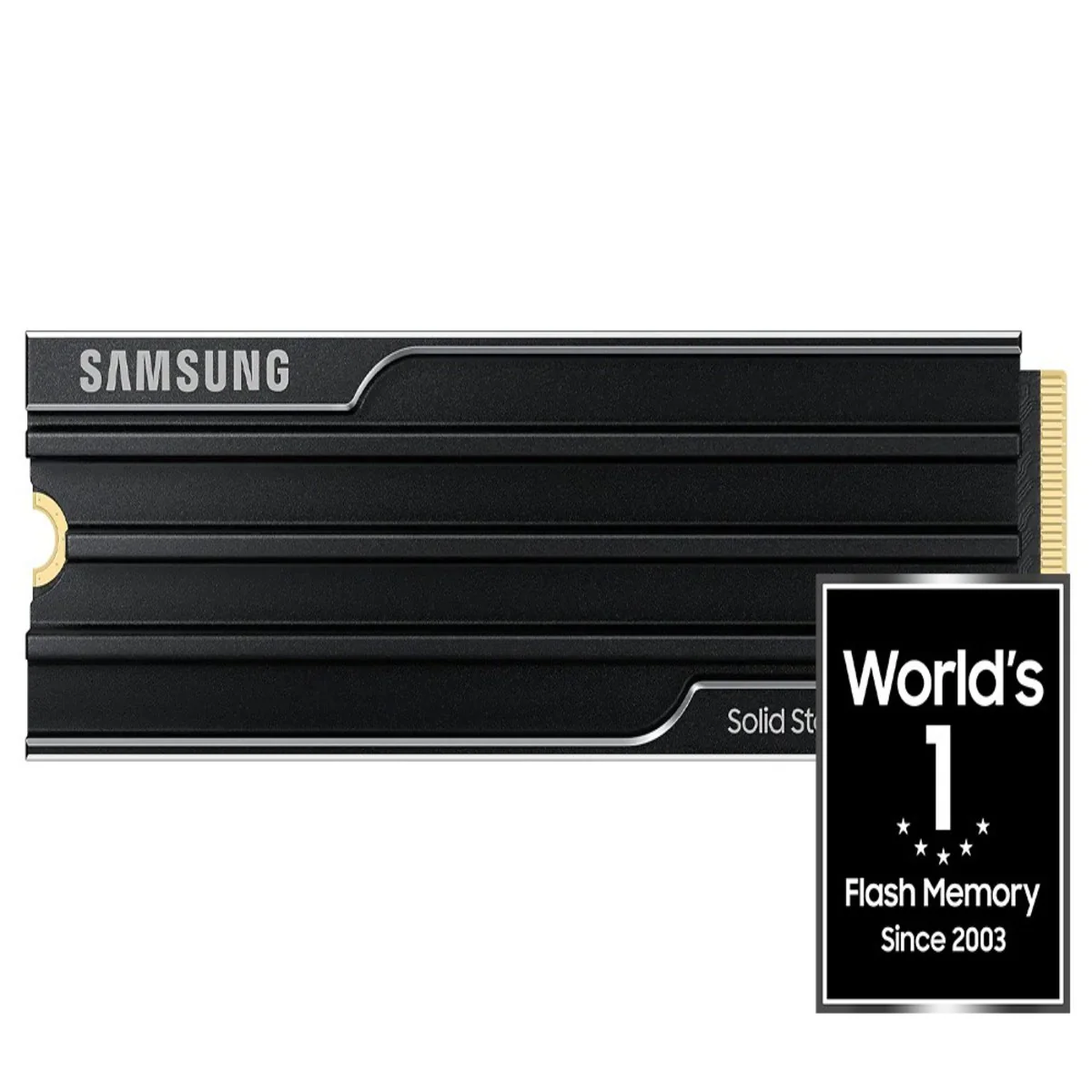 Samsung 9100 PRO 1TB PCIe Gen5 NVMe M.2 SSD with Heatsink - Image 2