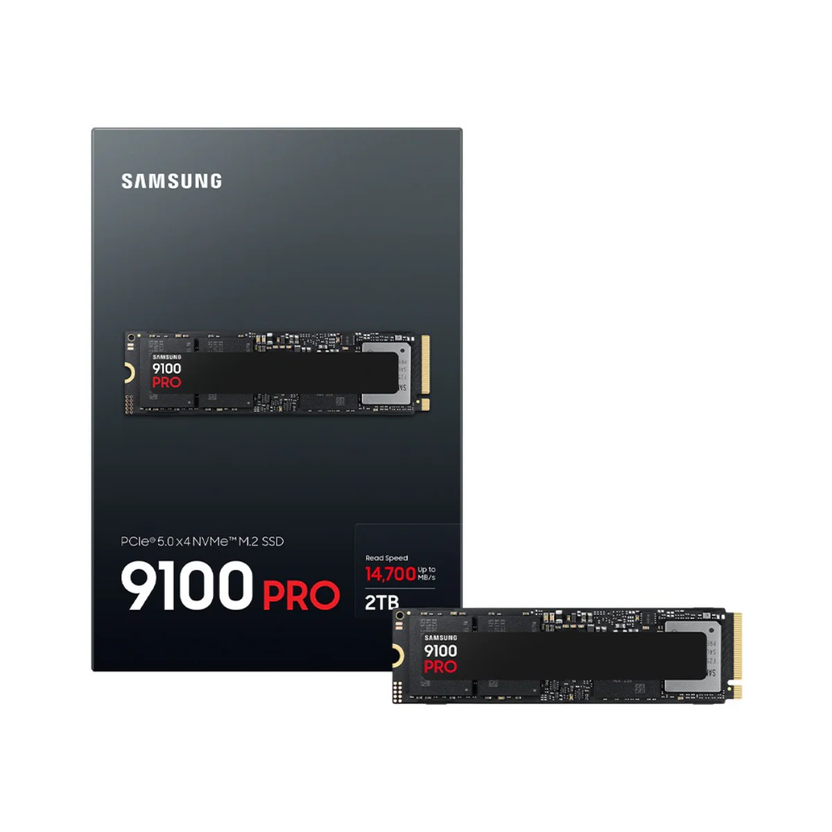 Samsung 9100 PRO 2TB PCIe Gen5 NVMe M.2 SSD - Image 2