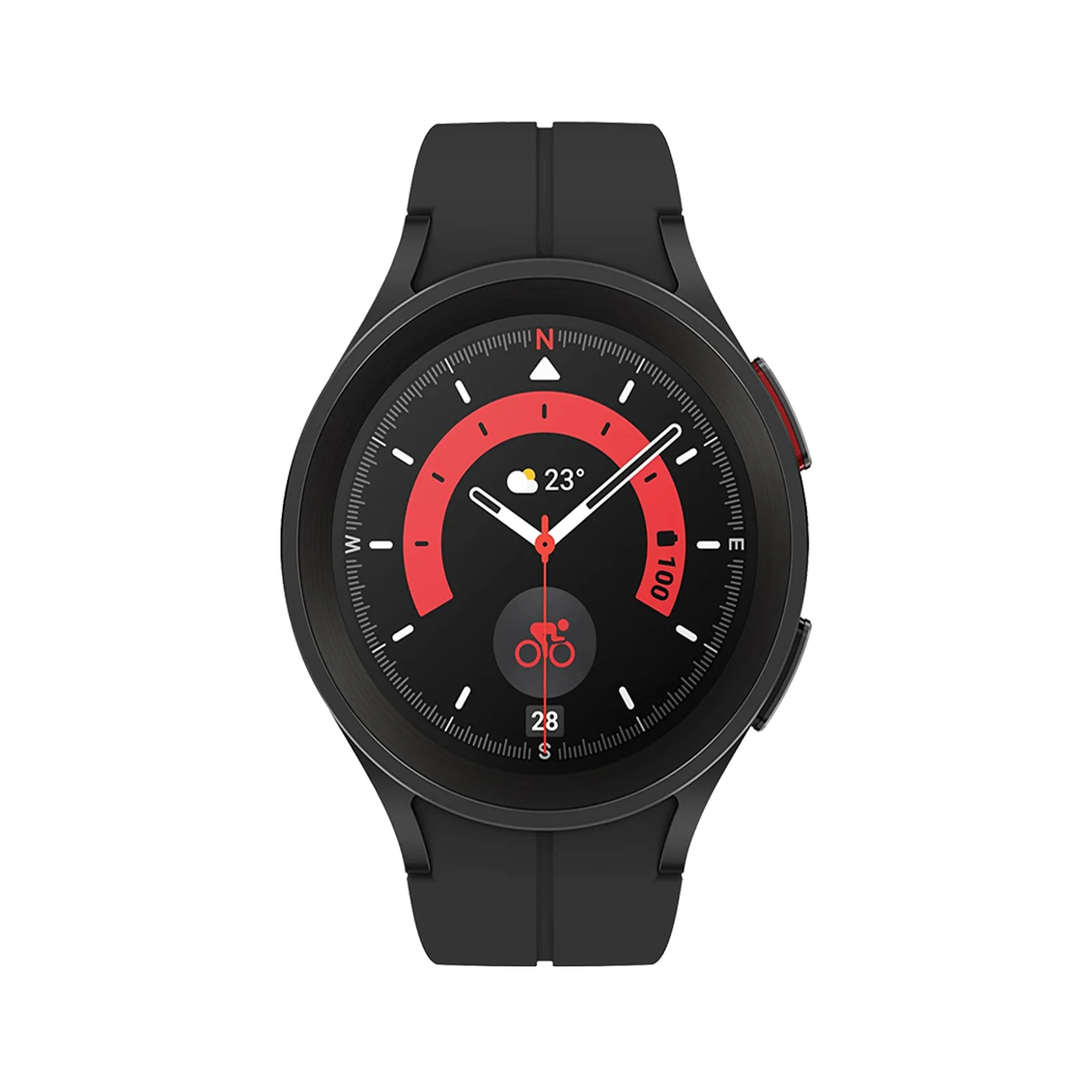 Samsung Galaxy Watch5 Pro Titanium Bluetooth 45mm Black Titanium [~Refurbished: Excellent]