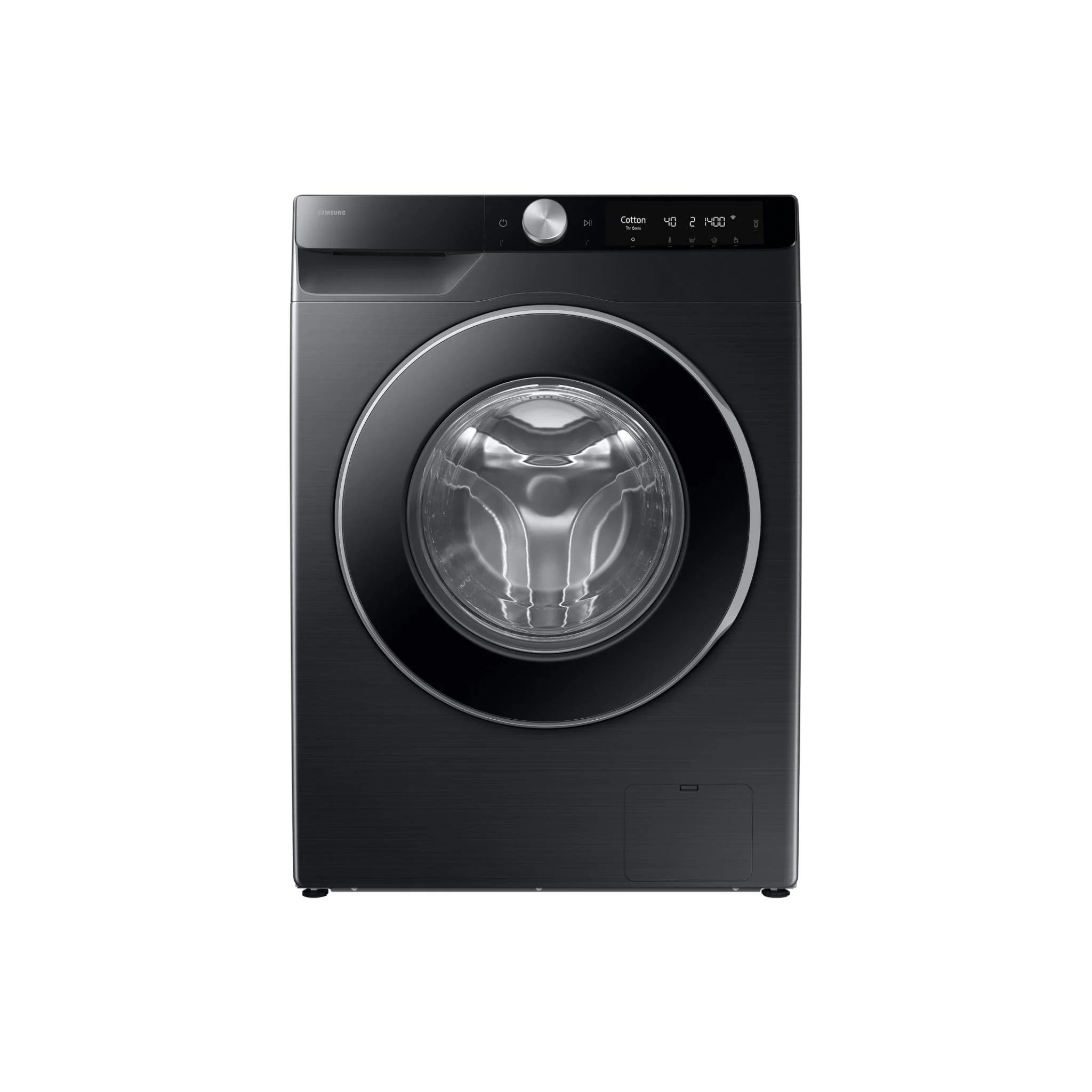 Samsung WW90DG6U3ALB 9kg Smart Super Speed Front Load Washer (Black)