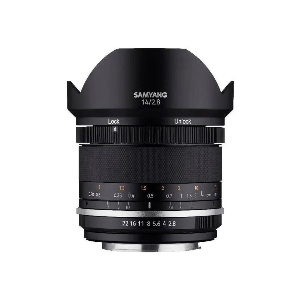 Samyang 14mm F2.8 MK2 MFT Camera Lens Full Frame (Black) - Image 2
