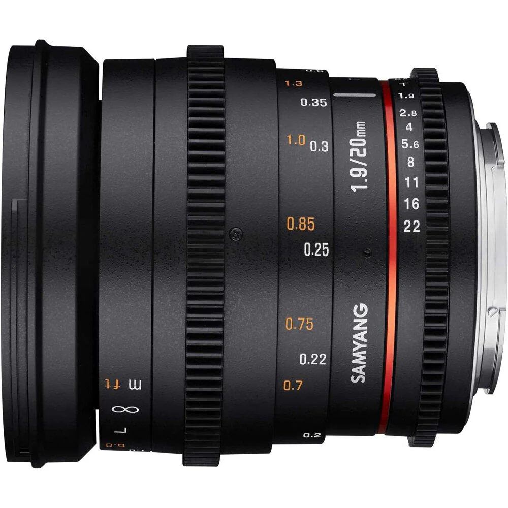 Samyang 16mm T2.2 VDSLR UMC II Sony FE APS-C (Black) - Image 4
