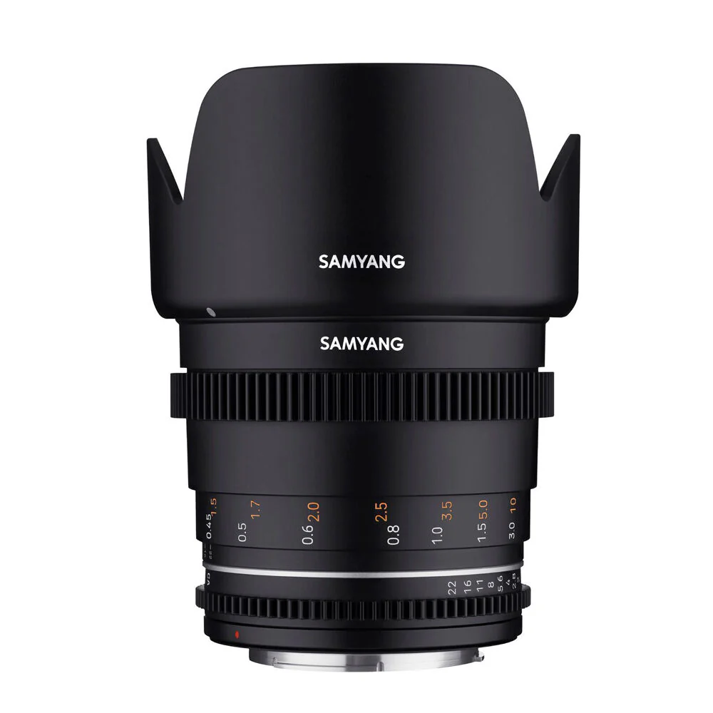 Samyang 50mm T1.5 MK2 VDSLR Lens For Canon RF Full Frame (Black) - Image 2