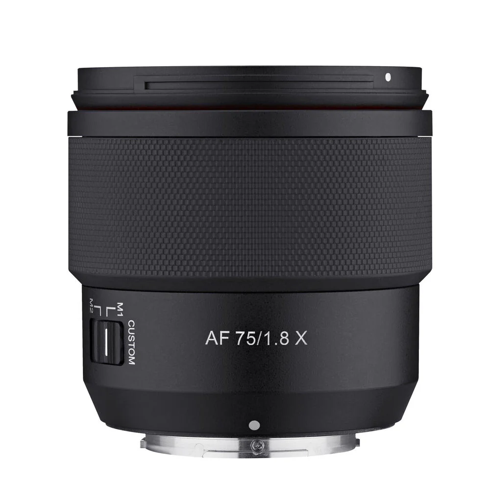 Samyang 75mm F1.8 AutoFocus UMC II Lens For Fuji X APS-C (Black) - Image 2