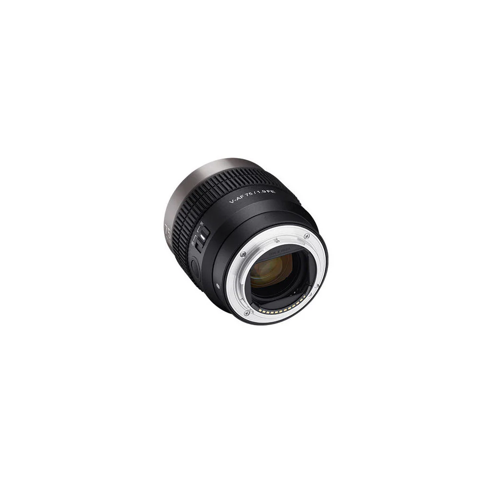 Samyang 75mm T1.9 V-AF Camera Lens for Sony FE Full Frame Black - Image 3