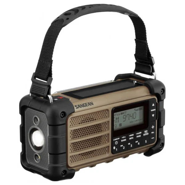 Sangean MMR-99 FM/AM Portable Radio (Desert Tan) - Image 3