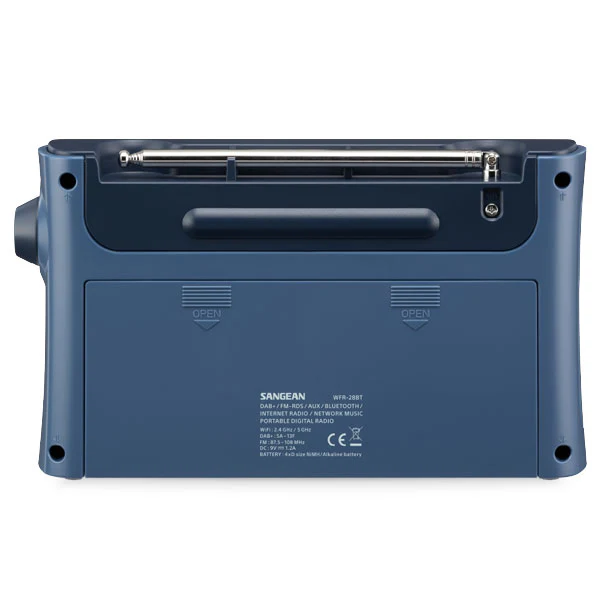 Sangean WFR-28BT DAB+ FM BT Portable Radio - Dark Blue - Limited Edition - Image 4