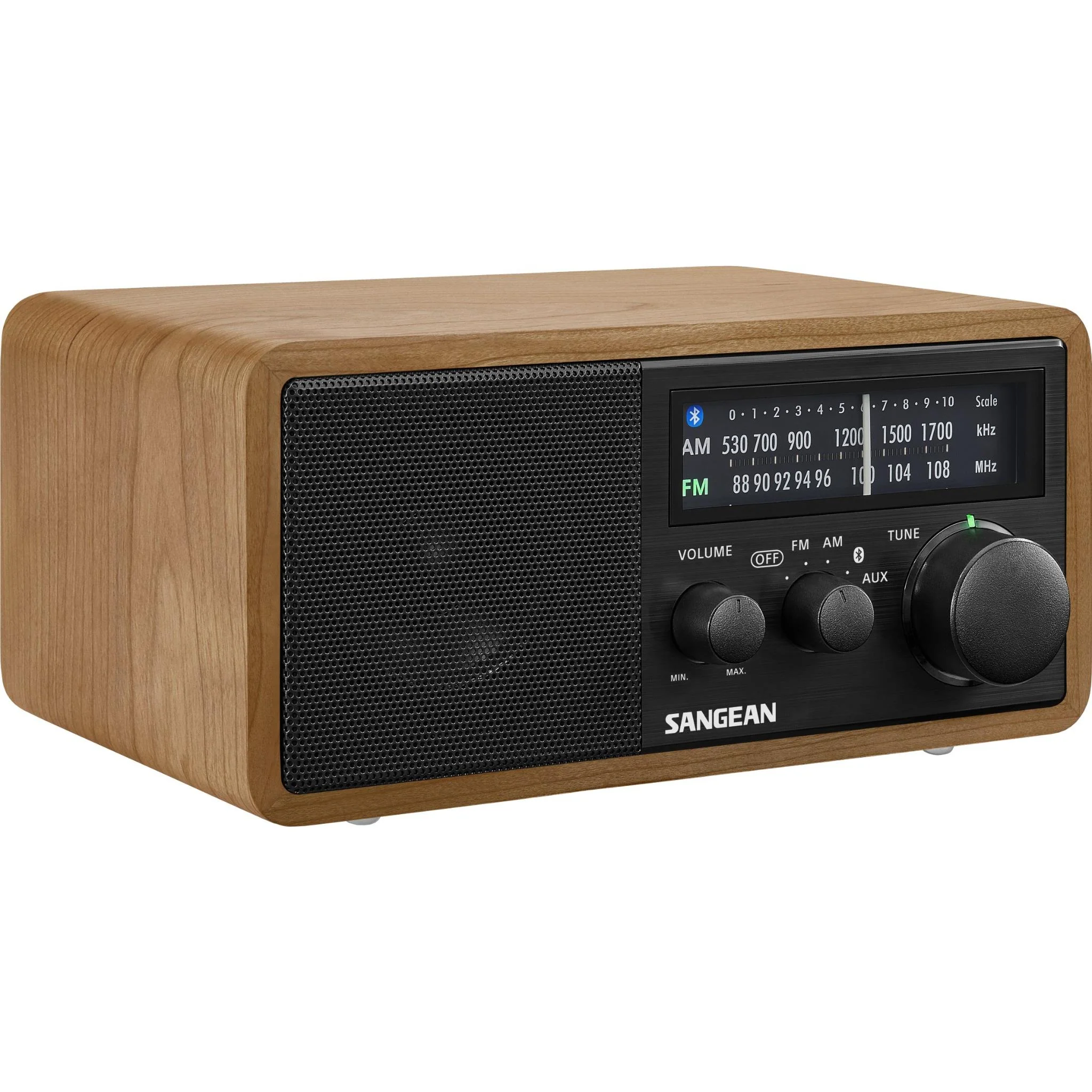 Sangean WR-11BT+ AM/FM Wooden Cabinet Radio with Bluetooth - Image 2