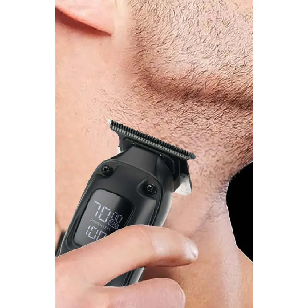 Sansai Cordless Beard Trimmer Ultra Quiet Digital Display 800mAh Battery - Image 2