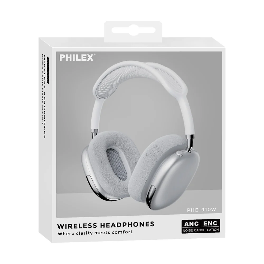 Sansai Wireless Bluetooth Headphones ANC Ultra Lightweight Foldable