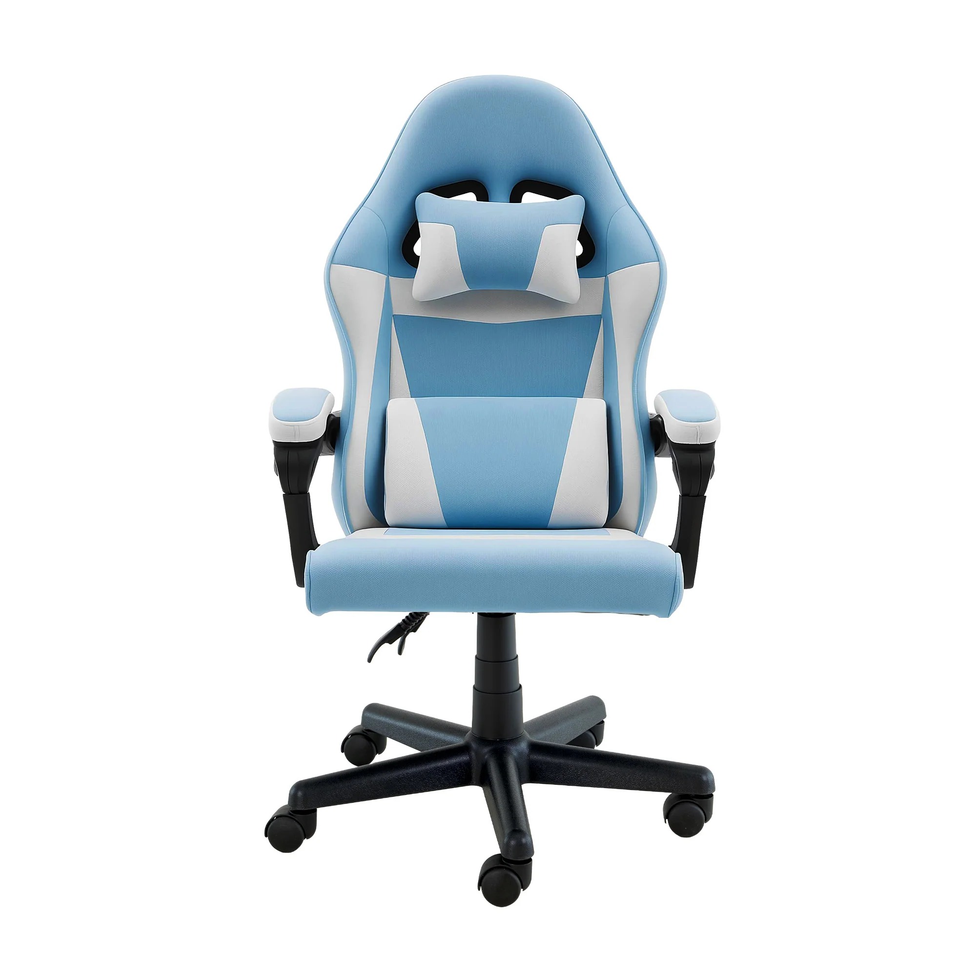Sarantino Antre Adjustable Height Gaming Chair (Blue/White) - Image 3