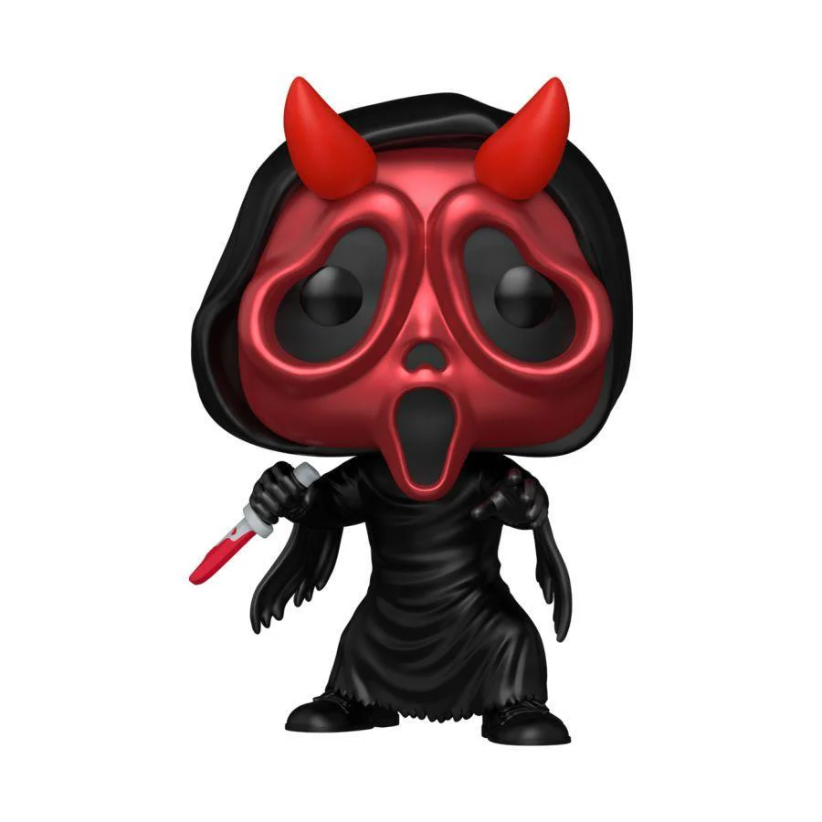Scream – Ghostface Devil Face Metallic Pop! Vinyl