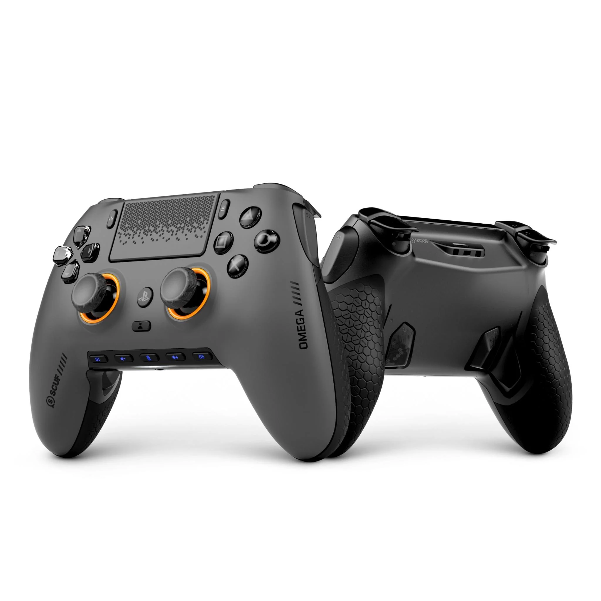 SCUFF Omega Wireless Preconfigured Controller for PS5 / PC (Steel Gray) - Image 4