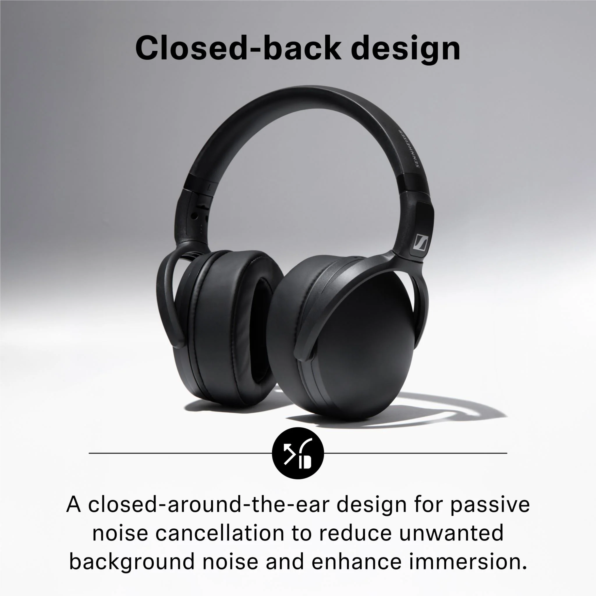 Sennheiser HD 400 Wired USB-C Over-Ear Headphones - Image 3