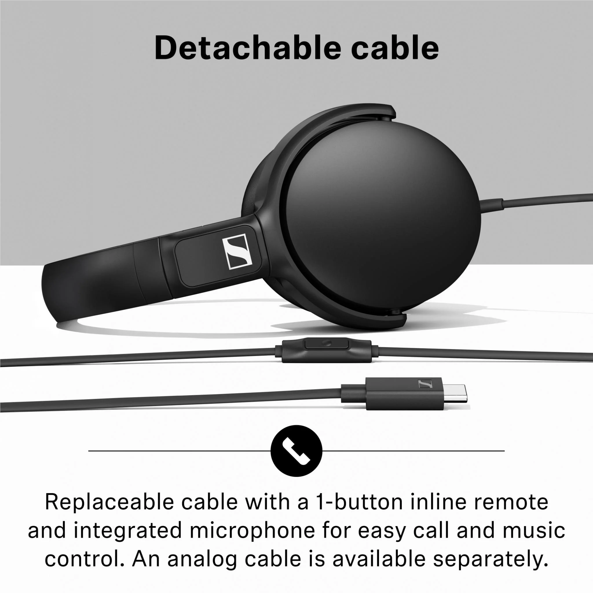 Sennheiser HD 400 Wired USB-C Over-Ear Headphones - Image 7
