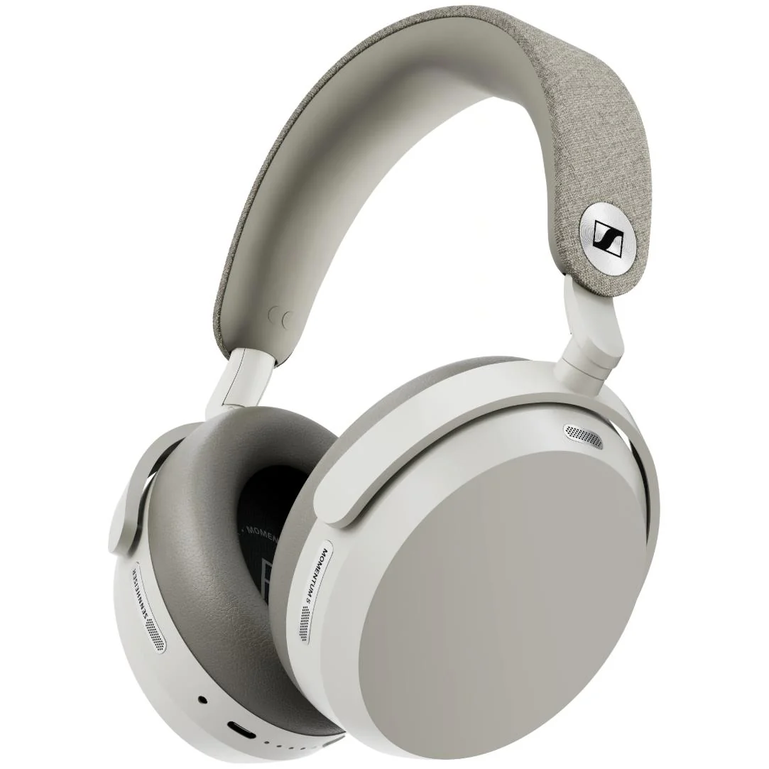 Sennheiser MOMENTUM 5 Over-Ear ANC Wireless Headphones (White)