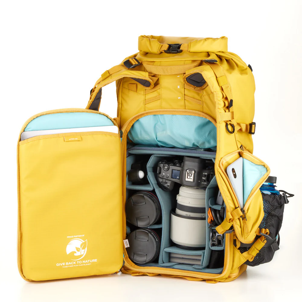 Shimoda Action X40 V2 Adjustable Torso Height Camera Backpack (Yellow) - Image 2