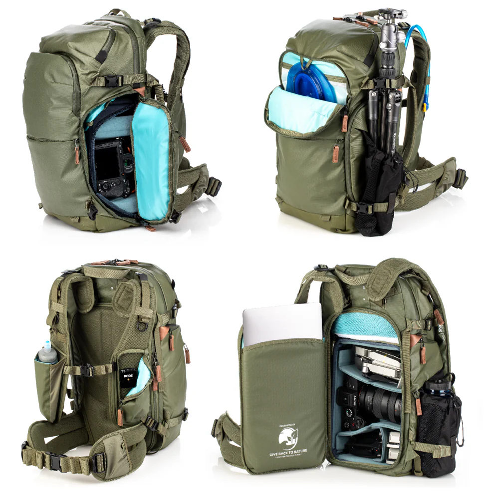 Shimoda Explore V2 35 Water Resistant Camera Backpack (Army Green) - Image 4