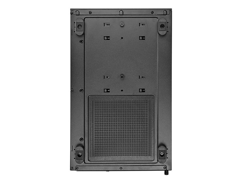 SilverStone LD04 Tempered Glass ARGB Micro-ATX Tower - Black - Image 6