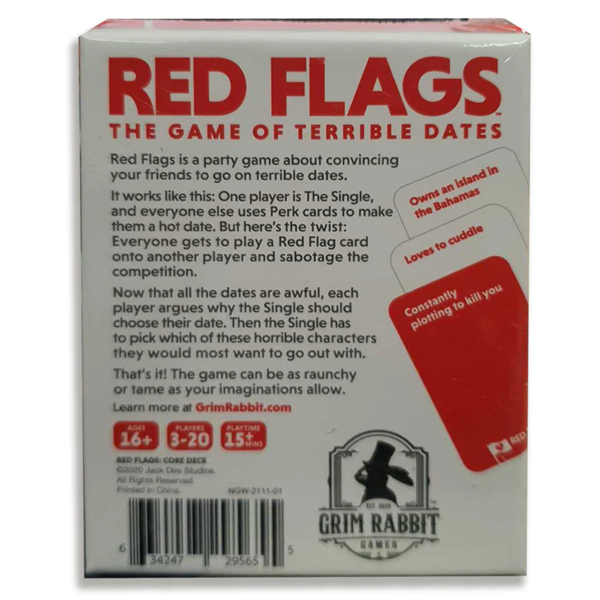 Skybound Red Flags Core Deck Party Game - Image 3