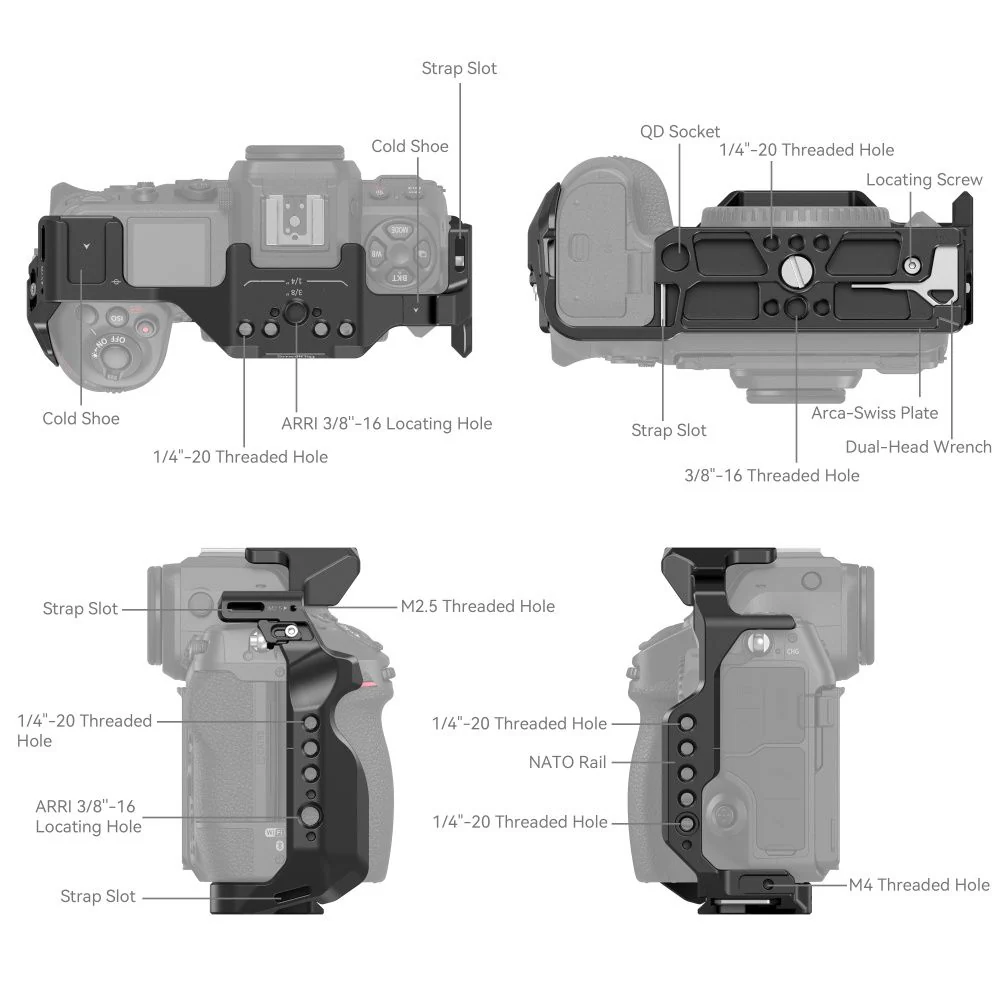 SmallRig Cage for Nikon Z 8 3940 - Image 4