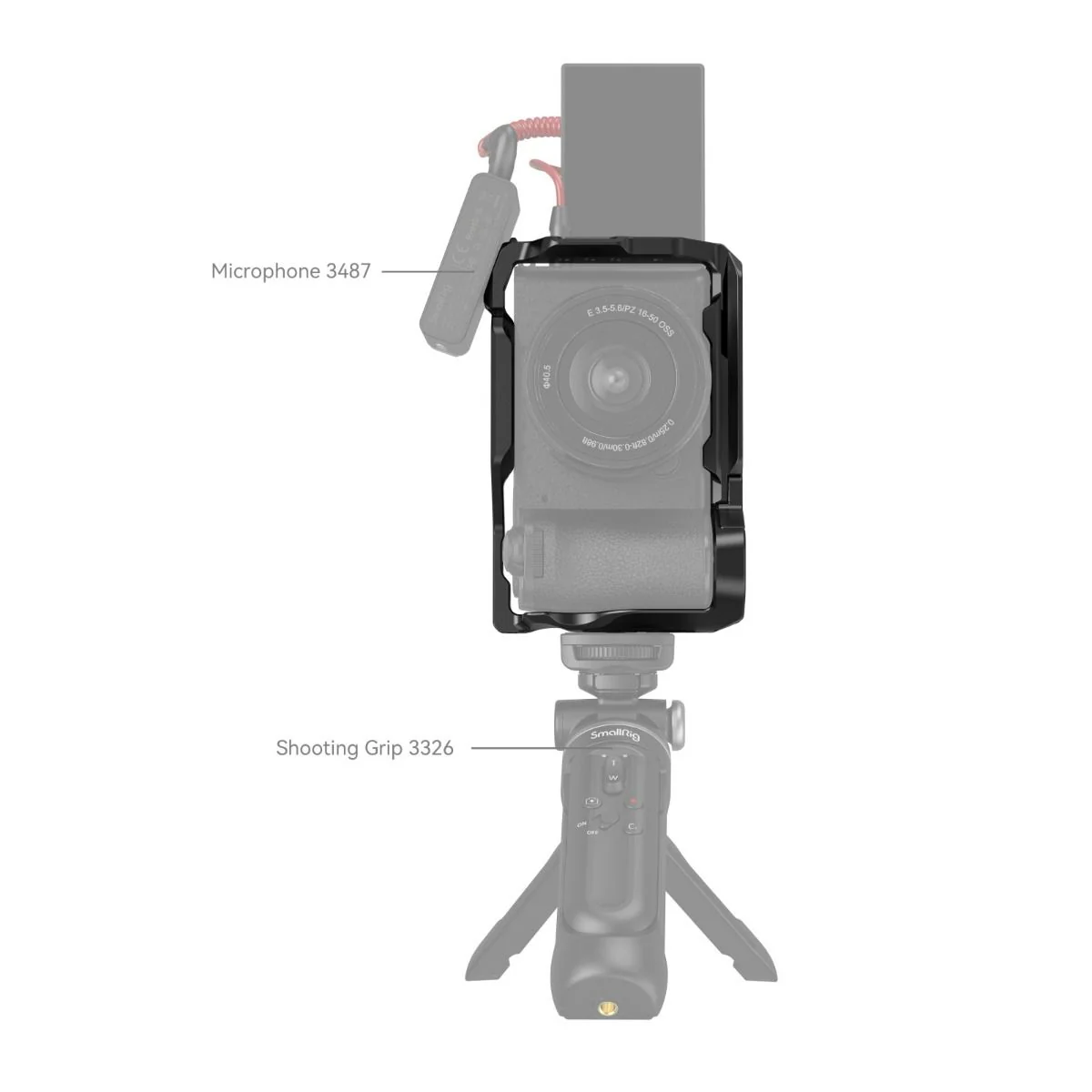 SmallRig Cage Kit for Sony Alpha 6700 4336 - Image 7