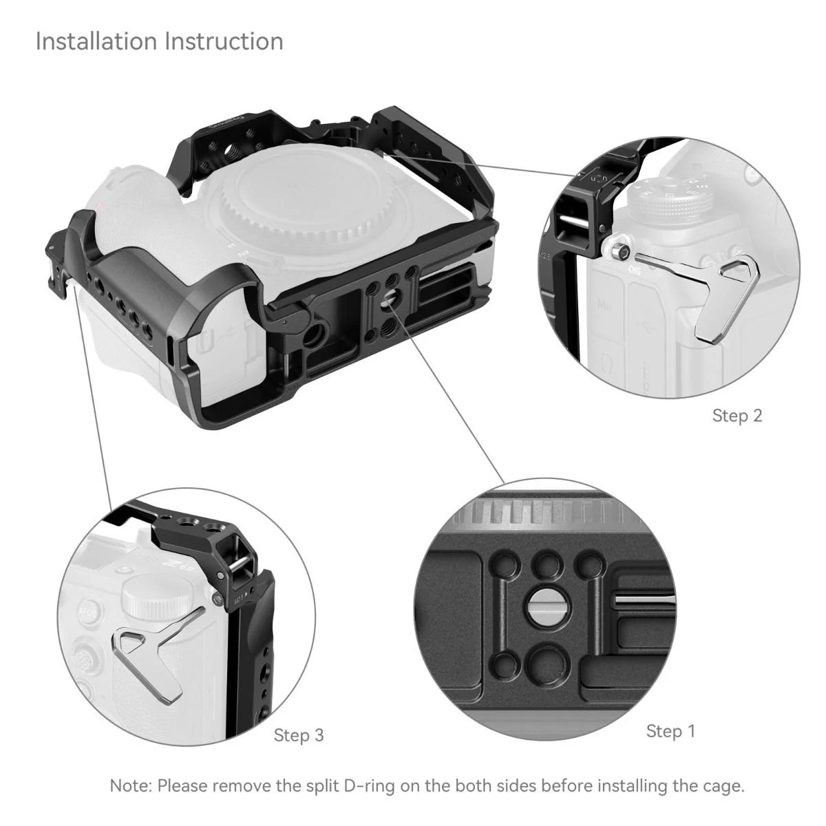 SmallRig Camera Cage for Nikon Z 6III 4519 - Image 3