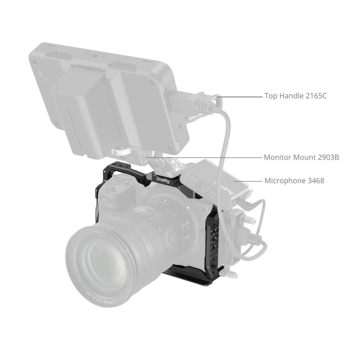 SmallRig Camera Cage for Nikon Z 6III 4519 - Image 6