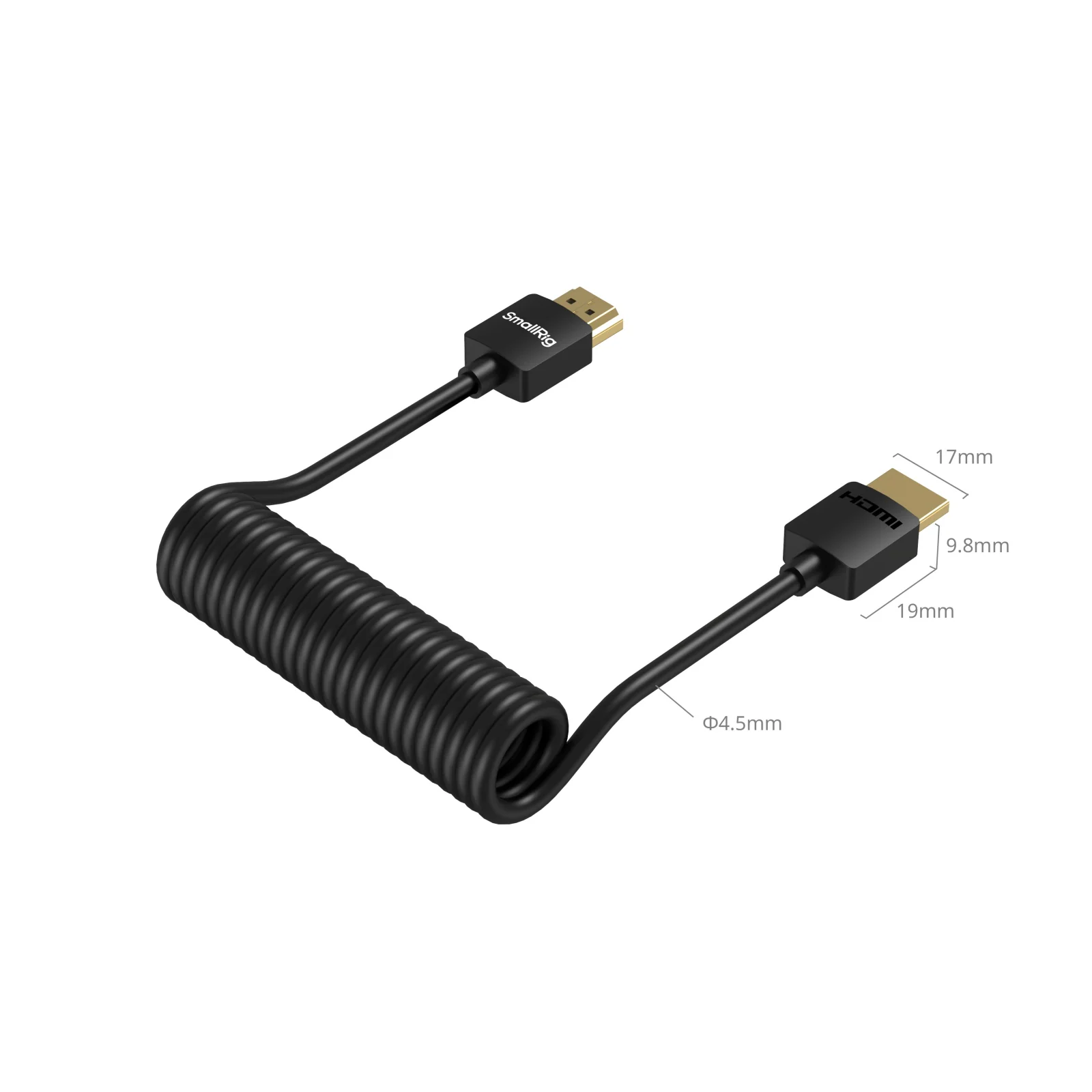 SmallRig Coiled HDMI Data Cable (A to A) 4963 - Image 6