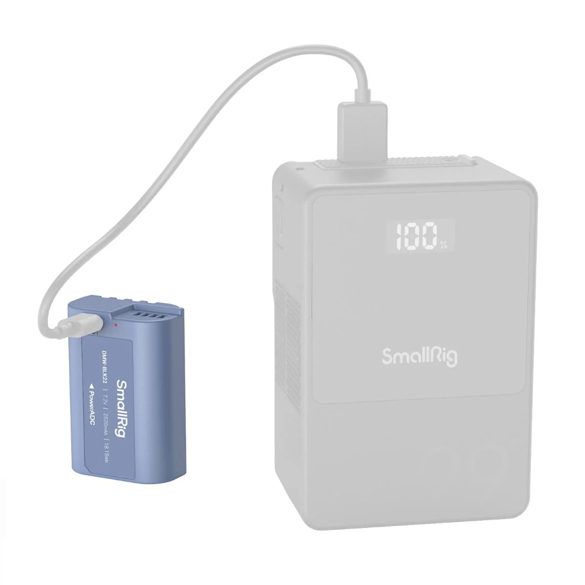 SmallRig DMW-BLK22 USB-C Rechargeable Camera Battery 4906 - Image 6