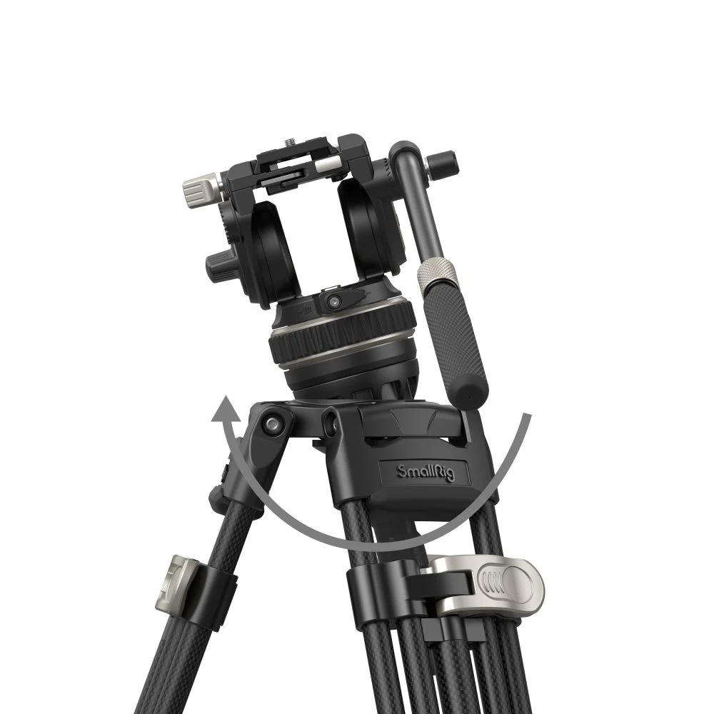SmallRig FreeBlazer Heavy-Duty Carbon Fiber Tripod Kit AD-100 3989 - Image 9